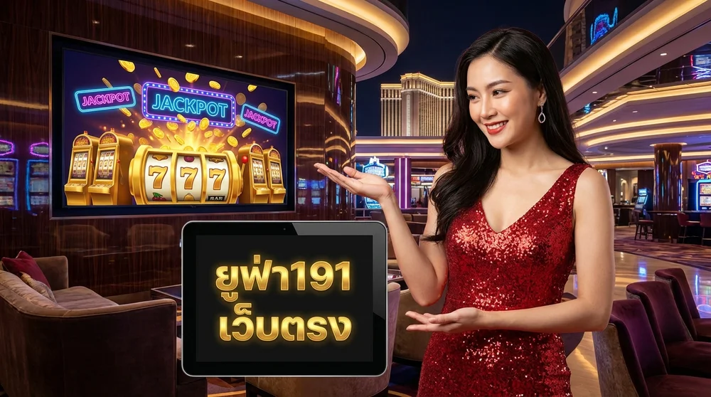 แบนเนอร์หลัก UFA191 เว็บพนันออนไลน์ครบวงจร แทงบอล คาสิโน สล็อต